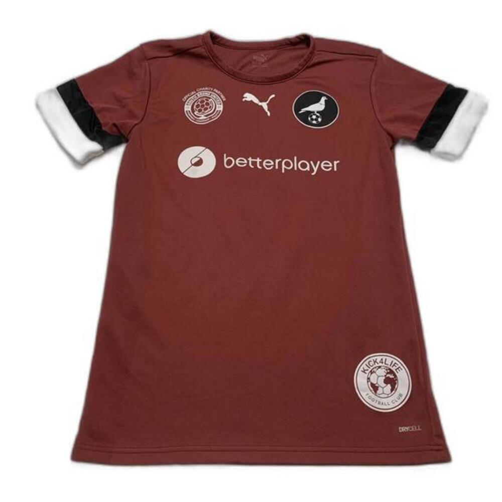 Puma Nyc Footy Soccer Men's Jersey Size S Burgundy